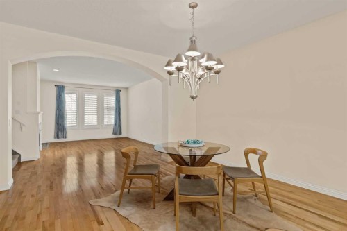 2964 Peacekeepers Way Sw, Calgary, AB - Indoor Photo Showing Dining Room