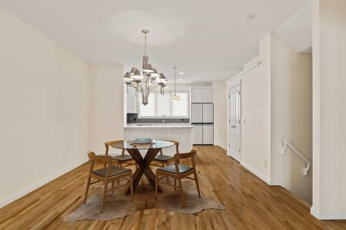 2964 Peacekeepers Way Sw, Calgary, AB - Indoor Photo Showing Dining Room
