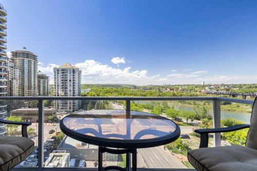 1003-1025 5 Avenue Sw, Calgary, AB - Outdoor With Balcony With View