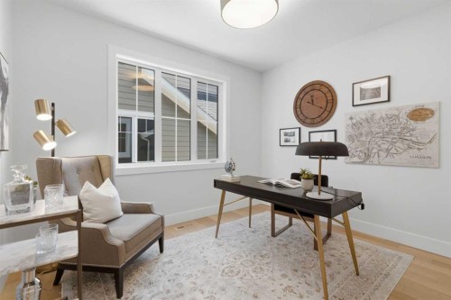 378 Bessborough Drive Sw, Calgary, AB - Indoor Photo Showing Office