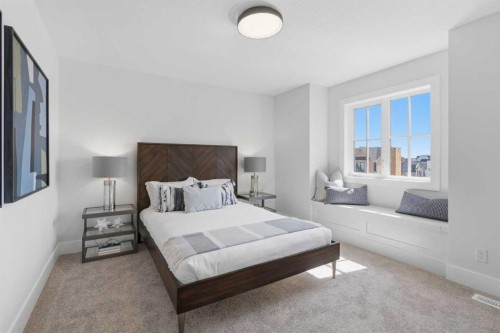 378 Bessborough Drive Sw, Calgary, AB - Indoor Photo Showing Bedroom