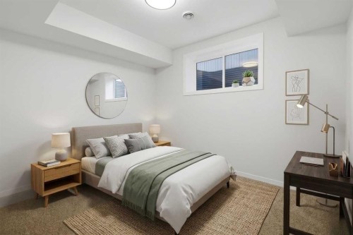 378 Bessborough Drive Sw, Calgary, AB - Indoor Photo Showing Bedroom