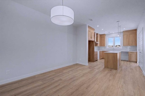 64 Amblefield View Nw, Calgary, AB - Indoor Photo Showing Kitchen