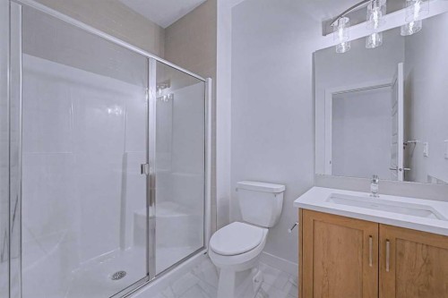 64 Amblefield View Nw, Calgary, AB - Indoor Photo Showing Bathroom