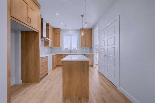 64 Amblefield View Nw, Calgary, AB - Indoor Photo Showing Kitchen