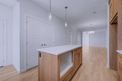 64 Amblefield View Nw, Calgary, AB - Indoor Photo Showing Kitchen