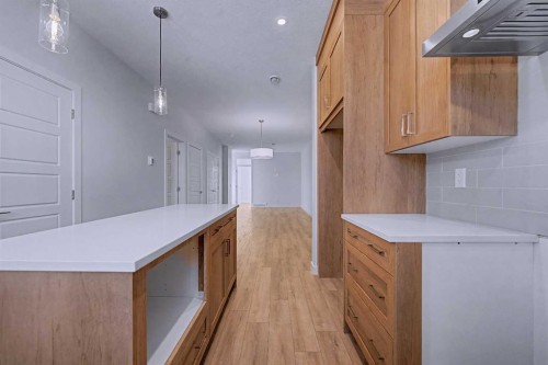 64 Amblefield View Nw, Calgary, AB - Indoor Photo Showing Kitchen