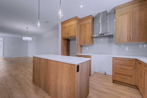 64 Amblefield View Nw, Calgary, AB - Indoor Photo Showing Kitchen