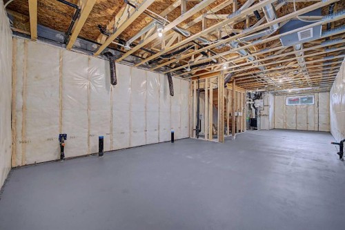 64 Amblefield View Nw, Calgary, AB - Indoor Photo Showing Basement