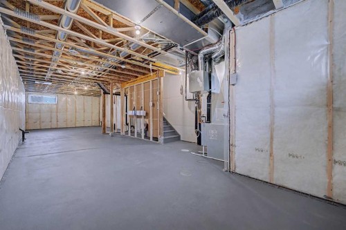 64 Amblefield View Nw, Calgary, AB - Indoor Photo Showing Basement