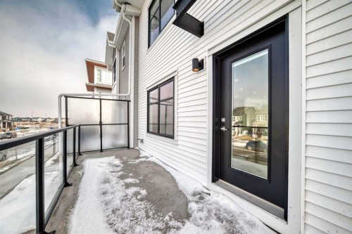 693 Savanna Boulevard Ne, Calgary, AB - Outdoor With Balcony With Exterior