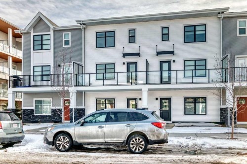 693 Savanna Boulevard Ne, Calgary, AB - Outdoor With Balcony With Facade