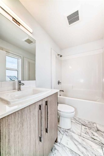 693 Savanna Boulevard Ne, Calgary, AB - Indoor Photo Showing Bathroom