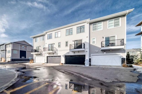693 Savanna Boulevard Ne, Calgary, AB - Outdoor With Balcony