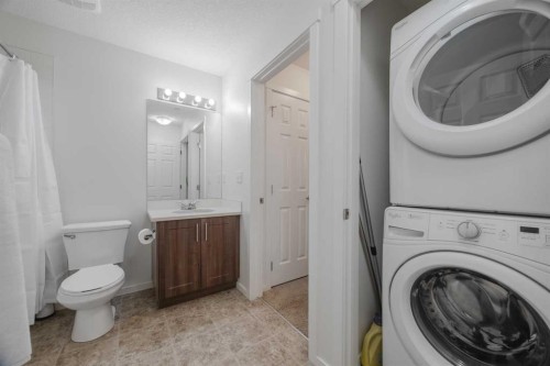 1216-215 Legacy Boulevard Se, Calgary, AB - Indoor Photo Showing Laundry Room