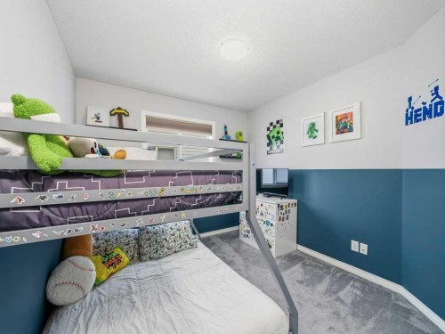 115 Canals Circle Sw, Airdrie, AB - Indoor Photo Showing Bedroom