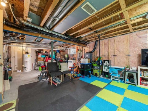 115 Canals Circle Sw, Airdrie, AB - Indoor Photo Showing Basement