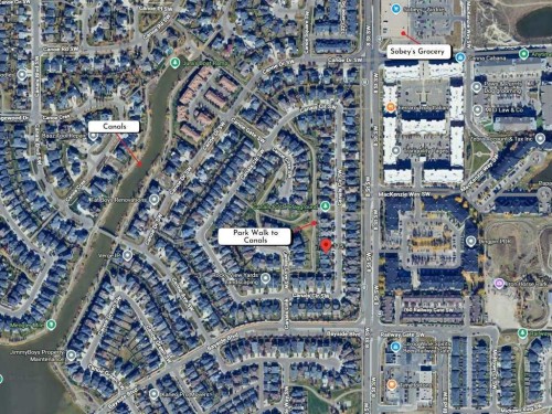 115 Canals Circle Sw, Airdrie, AB - Outdoor With View