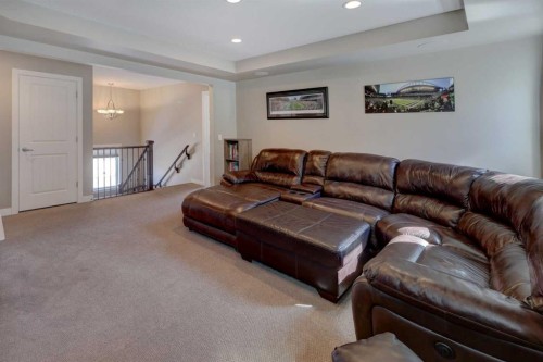 38 Cranbrook Place Se, Calgary, AB - Indoor Photo Showing Living Room