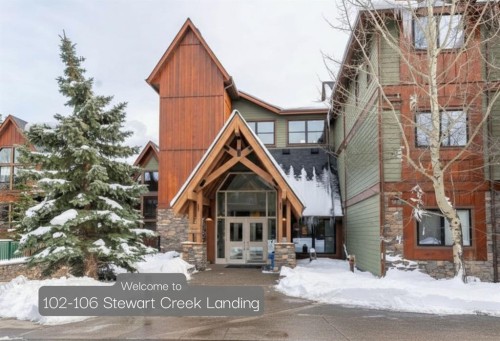 102-106 Stewart Creek Landing  Canmore, AB T1W 0G6