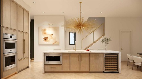 2320 54 Avenue Sw, Calgary, AB - Indoor Photo Showing Kitchen