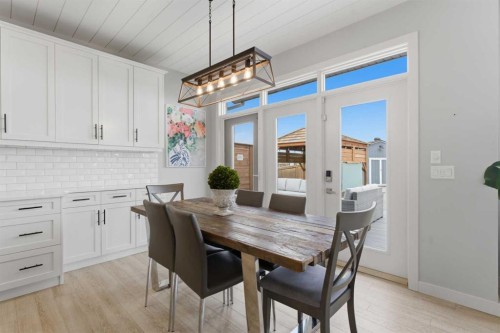 55 Marquis Green Se, Calgary, AB - Indoor Photo Showing Dining Room