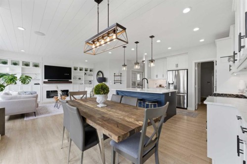 55 Marquis Green Se, Calgary, AB - Indoor Photo Showing Dining Room