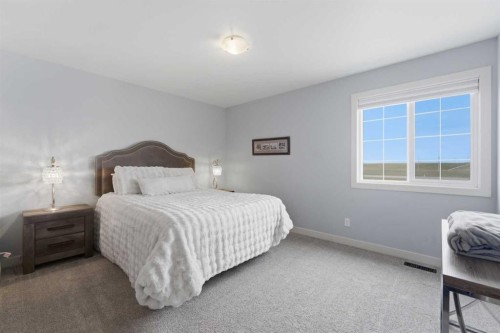 55 Marquis Green Se, Calgary, AB - Indoor Photo Showing Bedroom
