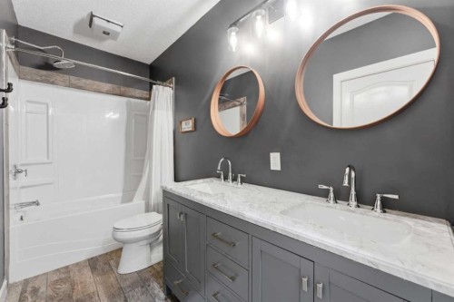 55 Marquis Green Se, Calgary, AB - Indoor Photo Showing Bathroom