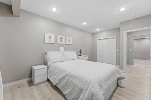 55 Marquis Green Se, Calgary, AB - Indoor Photo Showing Bedroom