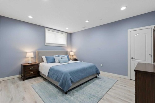 55 Marquis Green Se, Calgary, AB - Indoor Photo Showing Bedroom