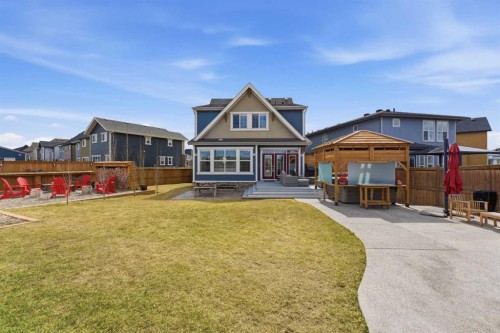 55 Marquis Green Se, Calgary, AB - Outdoor With Deck Patio Veranda
