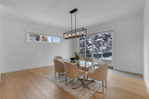 30 Roselawn Crescent Nw, Calgary, AB - Indoor Photo Showing Dining Room