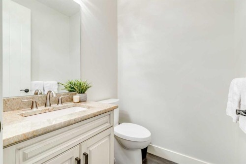 61 Masters Landing Se, Calgary, AB - Indoor Photo Showing Bathroom