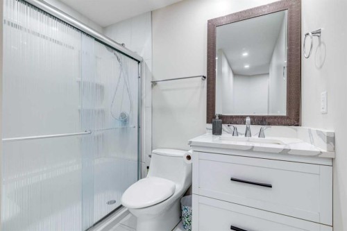 61 Masters Landing Se, Calgary, AB - Indoor Photo Showing Bathroom