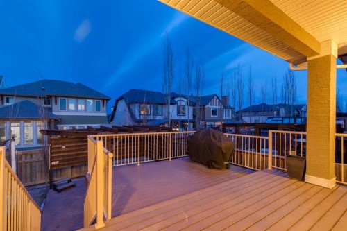 61 Masters Landing Se, Calgary, AB - Outdoor With Deck Patio Veranda With Exterior