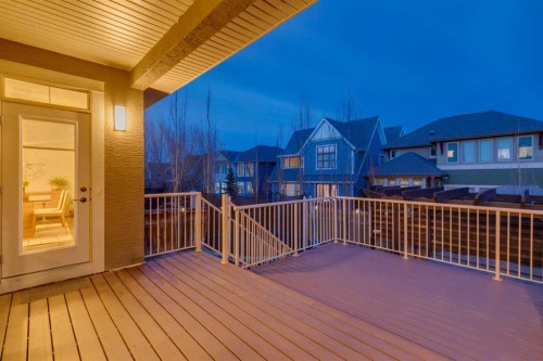61 Masters Landing Se, Calgary, AB - Outdoor With Deck Patio Veranda With Exterior