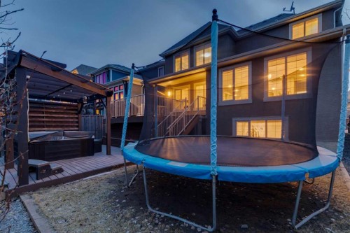 61 Masters Landing Se, Calgary, AB - Outdoor With Deck Patio Veranda