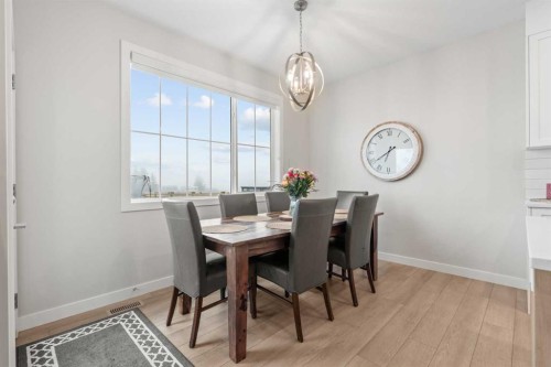 60 Ranchers View, Okotoks, AB - Indoor Photo Showing Dining Room