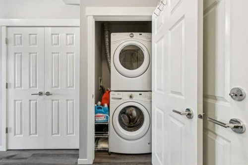 3203-99 Copperstone Park Se, Calgary, AB - Indoor Photo Showing Laundry Room