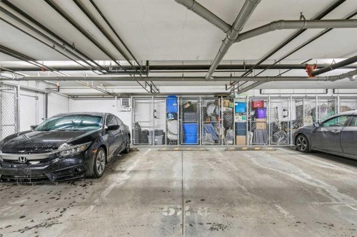 3203-99 Copperstone Park Se, Calgary, AB - Indoor Photo Showing Garage