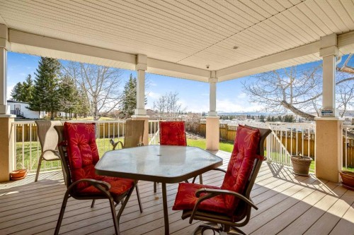 341 1 Avenue Se, Diamond Valley, AB - Outdoor With Deck Patio Veranda With Exterior