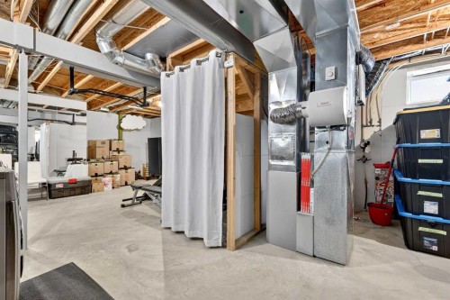 57 Everridge Way Sw, Calgary, AB - Indoor Photo Showing Basement