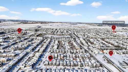 57 Everridge Way Sw, Calgary, AB - Outdoor With View