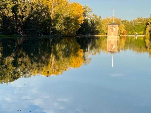 4503 73 Street Nw, Calgary, AB - Outdoor With Body Of Water With View