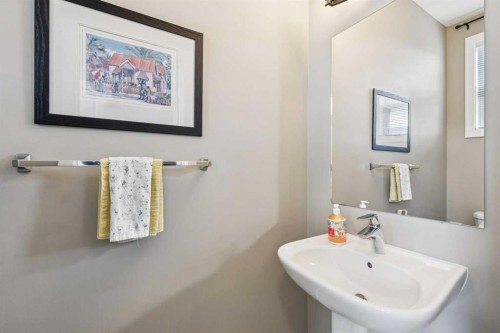 166 Legacy Common Se, Calgary, AB - Indoor Photo Showing Bathroom