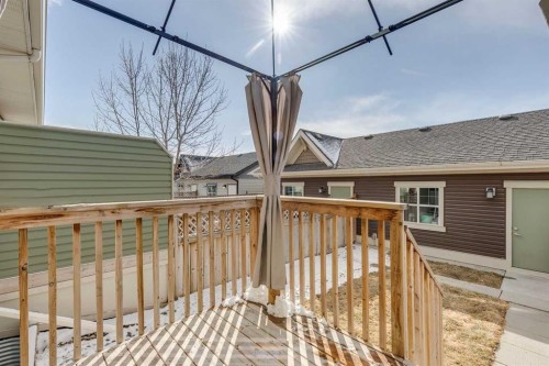 166 Legacy Common Se, Calgary, AB - Outdoor With Deck Patio Veranda With Exterior