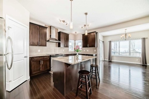 12 Kincora Mews Nw, Calgary, AB - Indoor Photo Showing Kitchen With Stainless Steel Kitchen With Upgraded Kitchen