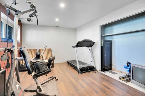 4764 Rundlewood Drive Ne, Calgary, AB - Indoor Photo Showing Gym Room