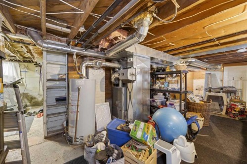 4625 47 Avenue, Olds, AB - Indoor Photo Showing Basement